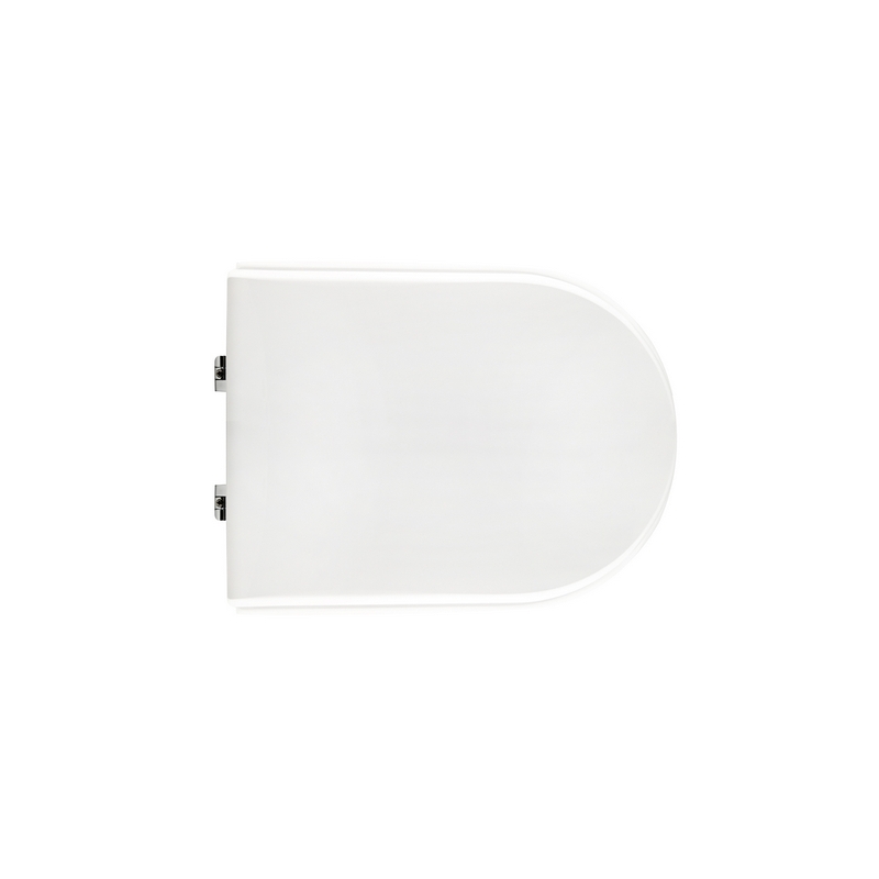 Sedile Wc Per Faleri Vaso H2o Filo Muro Forma 7 - Bianco - Cerniere C Espansion 111-22FHF-66
