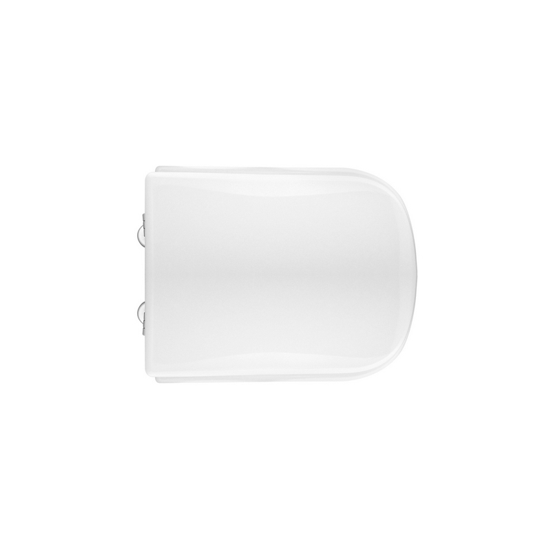 Sedile Wc Per Globo Vaso Stone 52 Forma 8 - Bianco - Cerniere C Espansion 111-22GSO-66