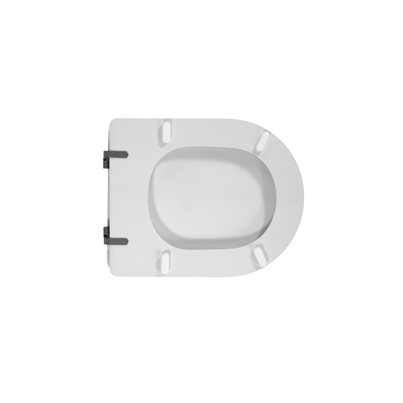 Sedile Wc Per Flaminia Vaso Link Forma 7 - Bianco - Cerniere C Espansione 111-22FLN-66