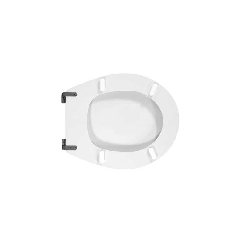 Sedile Wc Per Pozzi Ginori Vaso Colibri' Forma 1 - Bianco - Cerniere A Passan 111-22PCA-33