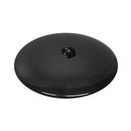 Piastra In Ottone Pesante Bombata - Diam. 150 Mm Nero Opaco 381-6082-150NO