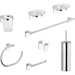 Set Accessori Bagno 8 Pezzi Serie Zero Metaform 122-ZA93