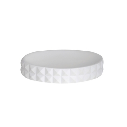 Porta Sapone In Poliresina Mosaik - Bianco 121-SK102-BI