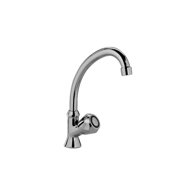 Rubinetto Lavello Con Canna Orientabile Danubio - Cromo 274-TD361-20