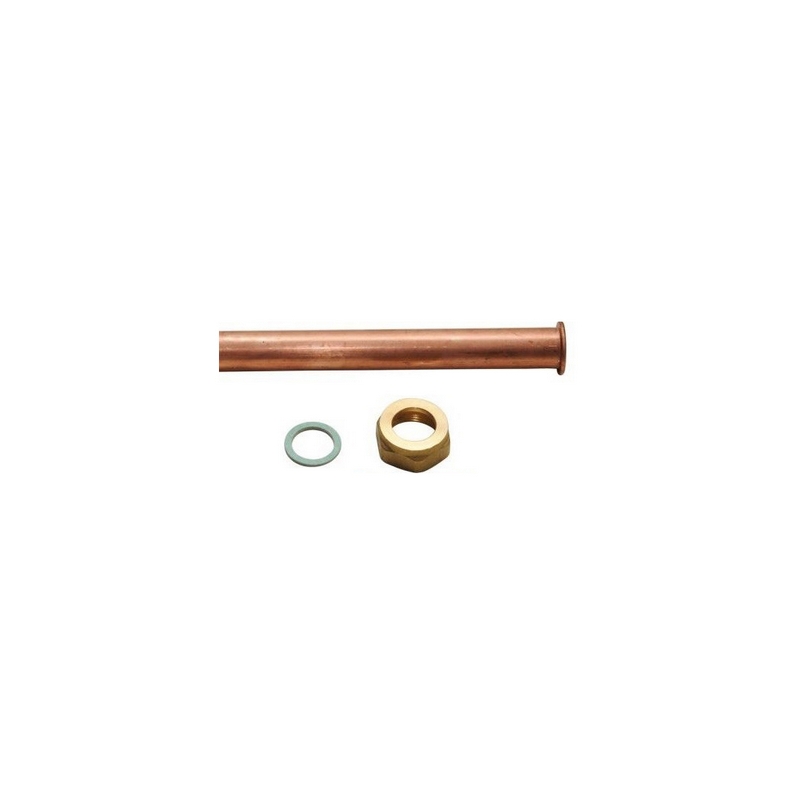 Tubo In Rame Per Caldaia Diritto Con Calotta - 1/2 14x180 Mm 315-362G-0414180