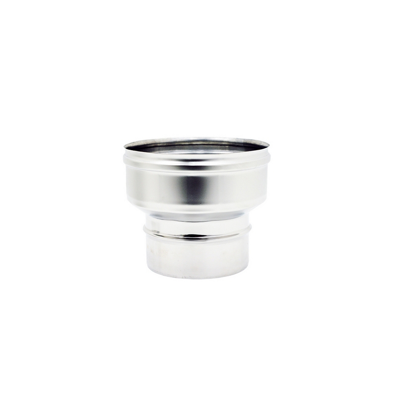 Aumento Inox Per Canne Fumarie - Diam. M 100 - F 180 412-475-100180