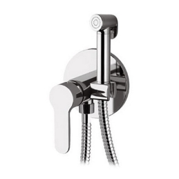 Set Miscelatore A Incasso Con Doccetta Shut-off Tonda - Cromo 110-1605-CR