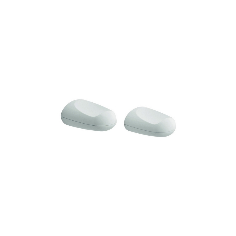 Coppia Appendiabiti Modello Evy Bianco Metaform 122-E735