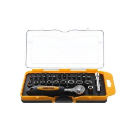 Set 30pz Cricchetto Da 1/4"...