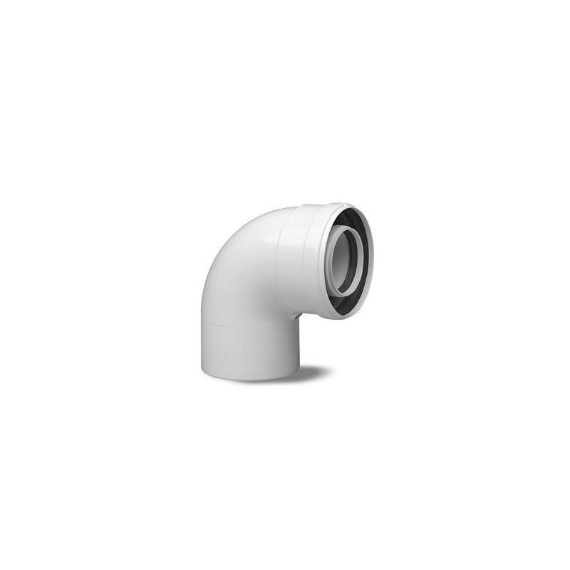 Curva Coassiale Per Condensazione 90° - - 410-KR714059717