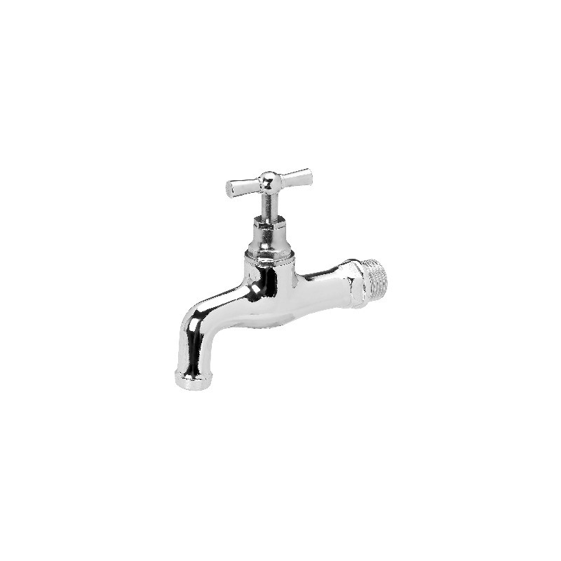 Rubinetto A Vitone In Ottone Cromato - 1/2" 244-311-04