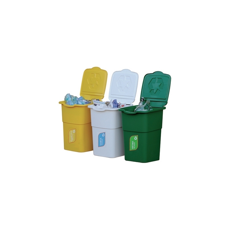 Pattumiera Raccolta Differenziata Set 3 Pz. - - 244-F160515