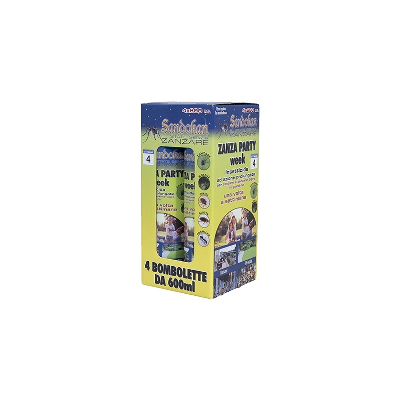 Kit 4 Pz Insetticida Zanza Month Pack - - 244-G7219