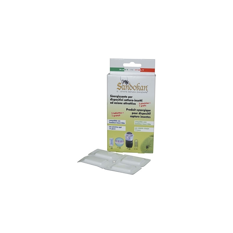 4 Pz Piastrine Attrattive Pro Attractins Tabs - - 244-G7356
