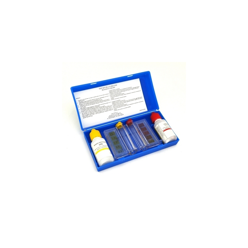 Test Kit Cloro/ph Con Gocce Per Piscina - - 244-L140