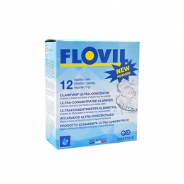 Flocculante Flovil 12 Pastiglie 132 Gr - 12 Pastiglie 244-L1522-12