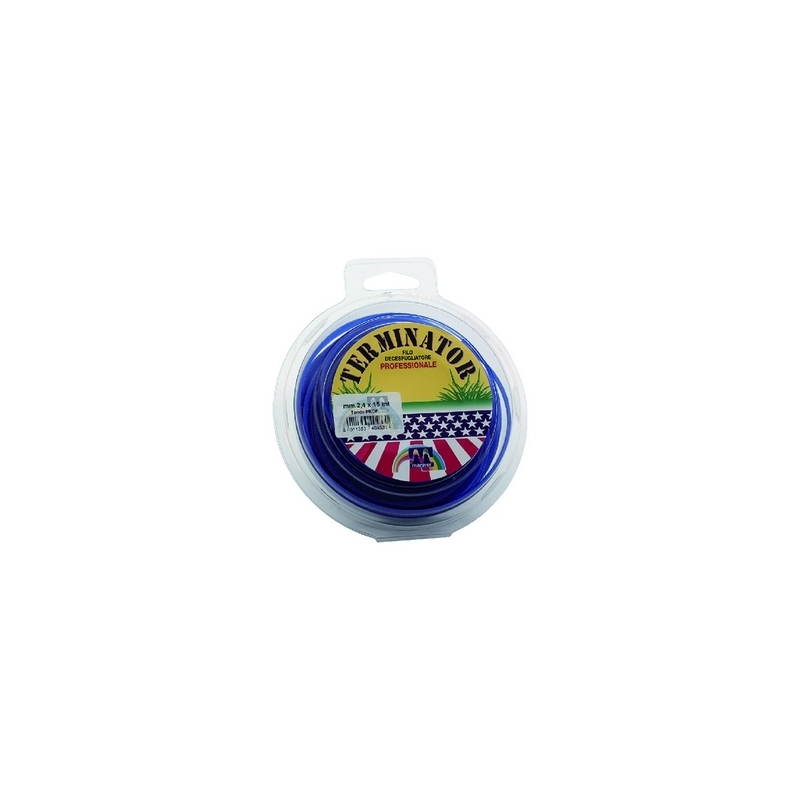Filo Per Decespugliatore Tondo Mt 15 - 2,4 Mm 244-D6208-24
