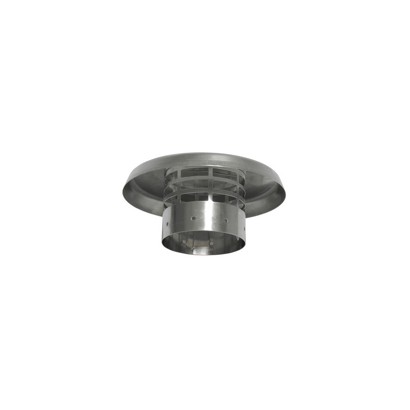 Cappello In Acciaio Inox Lucido Diam.80 - Diam.80 409-900