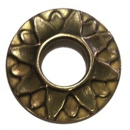 Rosone Di Ricambio Per Rubinetti Artistici Mod. Stella - Giallo 1/2" 244-3005-04