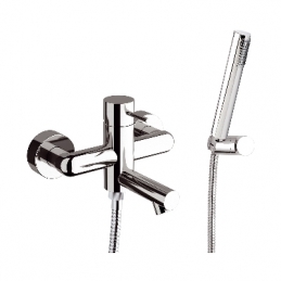 Monocomando Vasca Con Accessori Linea Ultraminimal - Cromo 272-U030