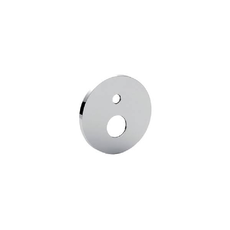 Piastra Tonda Abs 2 Fori Con Or - Cromo 274-ZPIA074