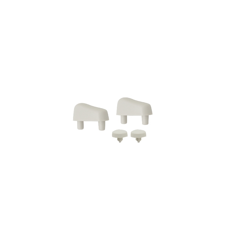 Kit Paracolpi Per Sedile Conca E Ydra Carrara E Matta - Bianco 111-2820 Kit Paracolpi Per Sedile Conca E Ydra Carrara E Matta - Bianco 111-2820