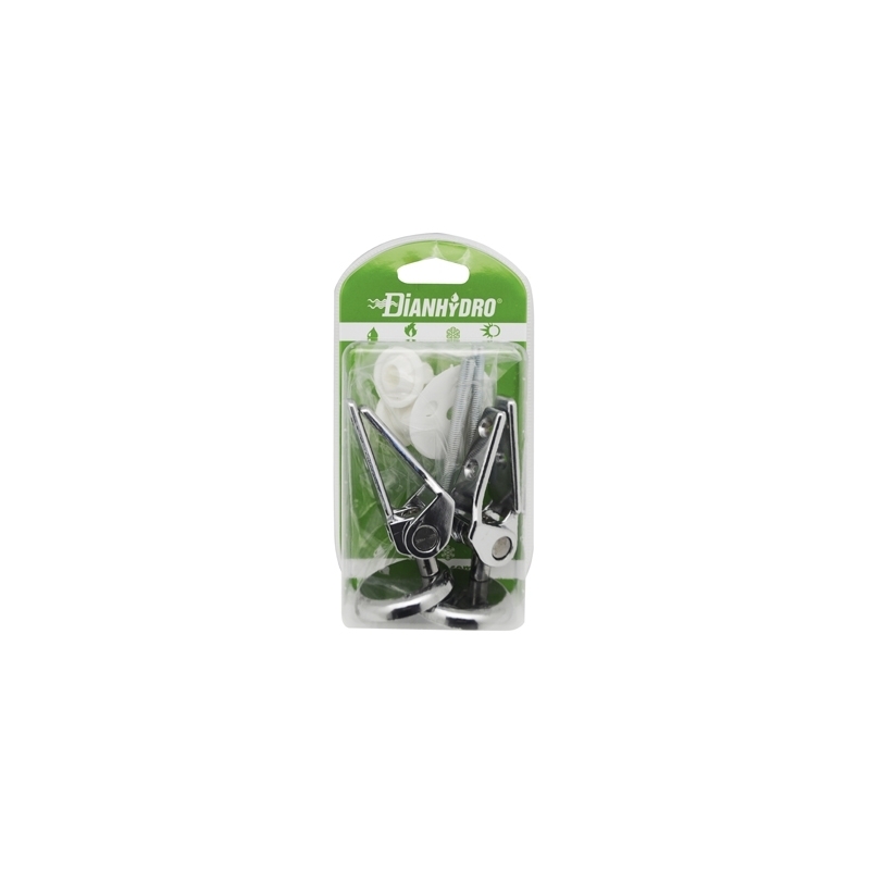 Coppia Cerniere Sovrapposte Con Vite Inox Blister - Cromo 111-300Y