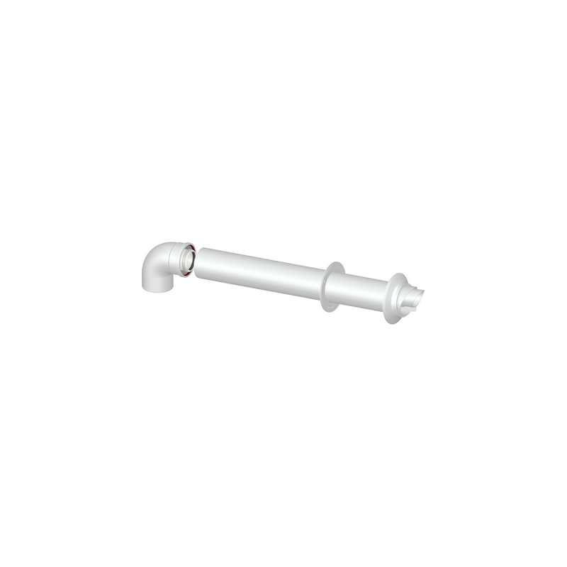 Kit 3 Coassiale M/f Dn 60/100 - Diam. 60/100 409-G1433