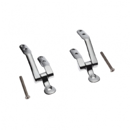 Cerniere Copriwater Conca Francese - Cromo 111-3067