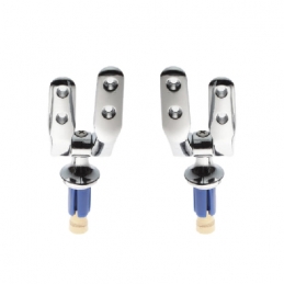 Cerniere Copriwater Conca Aero Espansione - Cromo 111-3074