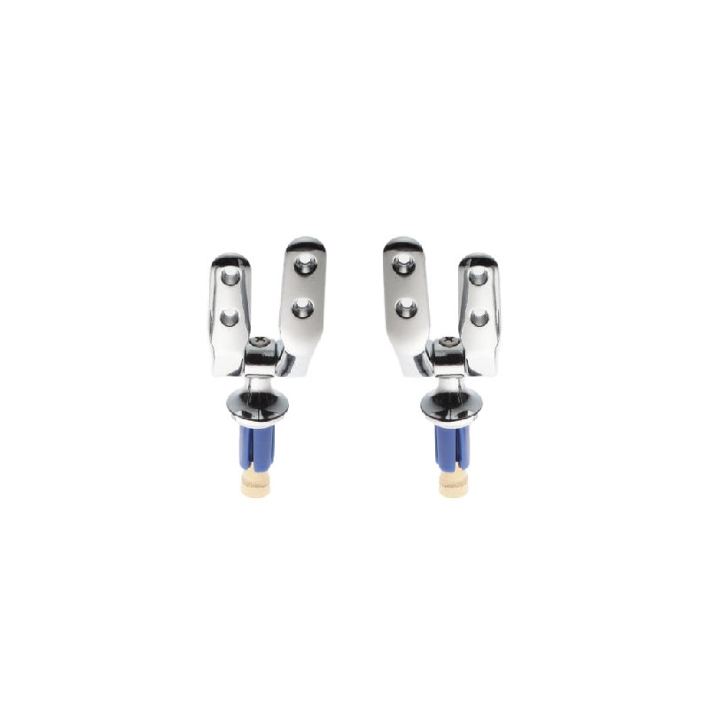 Cerniere Copriwater Conca Aero Espansione - Cromo 111-3074