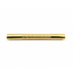 Canotto In Ottone Rigato - D. 30 X 300 Dorato 126-K314-3030DR