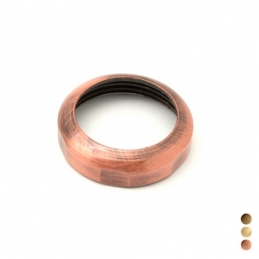 Calotta In Ottone "chiavarda" - 1"1/4 Foro 32 Bronzata 126-K410-0732BR