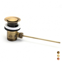 Piletta Di Scarico 1"1/4 - 1"1/4 Dorata 126-KP087-DR