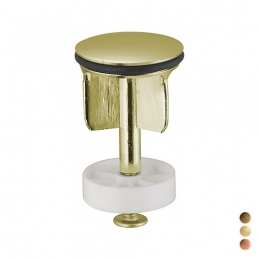 Tappo Per Scarico In Ottone - 1"1/4 Dorato 126-KP142-DR