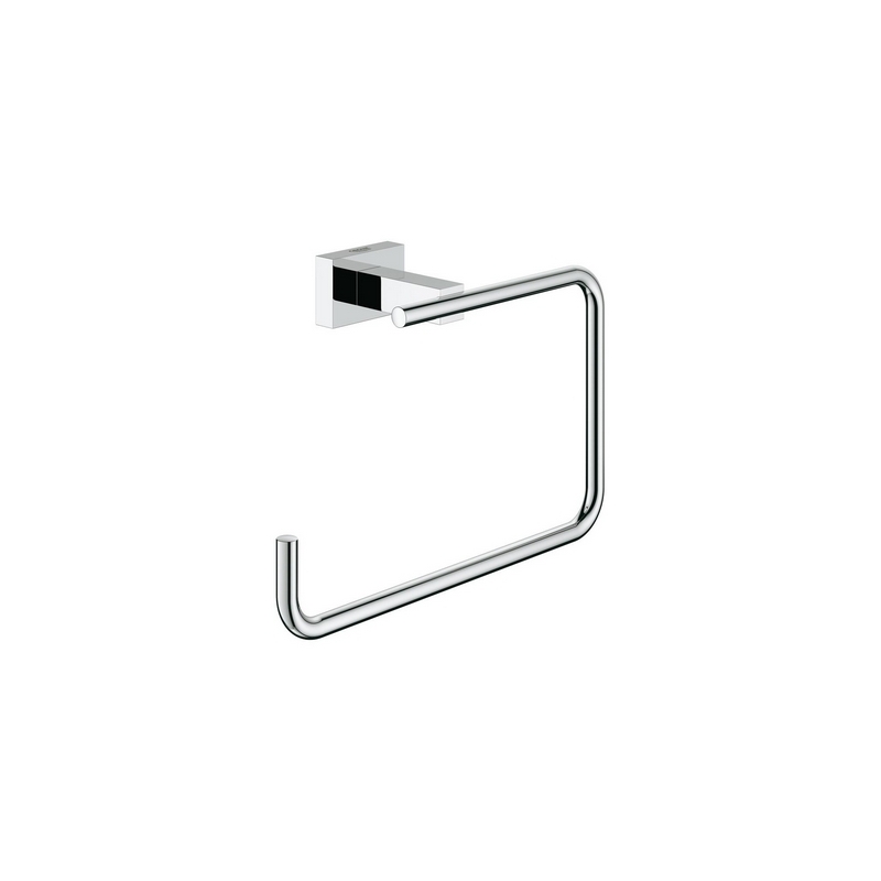 Portasalviette Ad Anello Essentials Cube - Cromo 121-HC40510