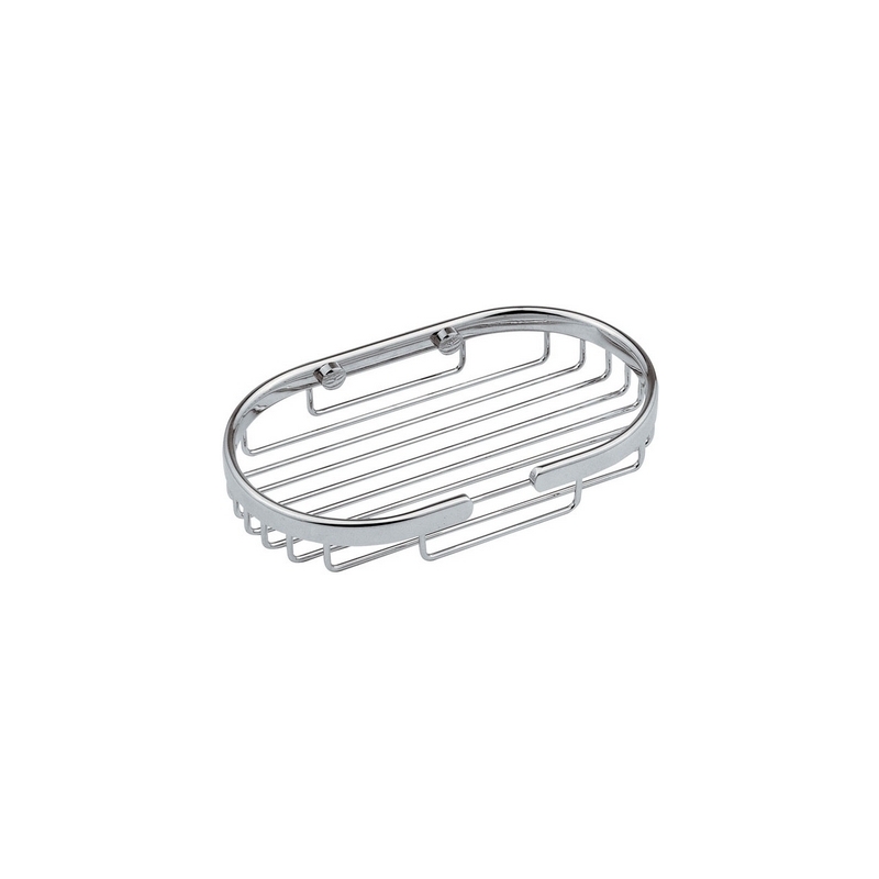 Portasapone Ovale In Ottone - Lxhxp -160x34x100 Mm 121-R281