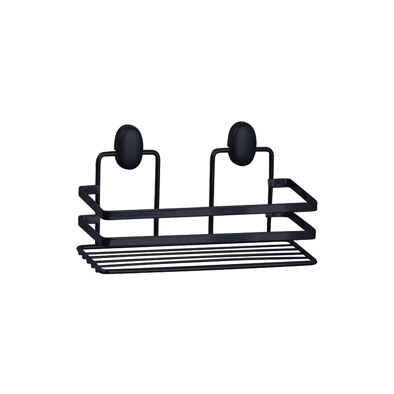 Mensola Rettangolare 1 Ripiano Cover - Nero 121-R2914-NE