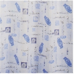 Tenda Per Doccia 1 Lato Cm. 120 X 200 Mod. Acquarello - - 102-0414