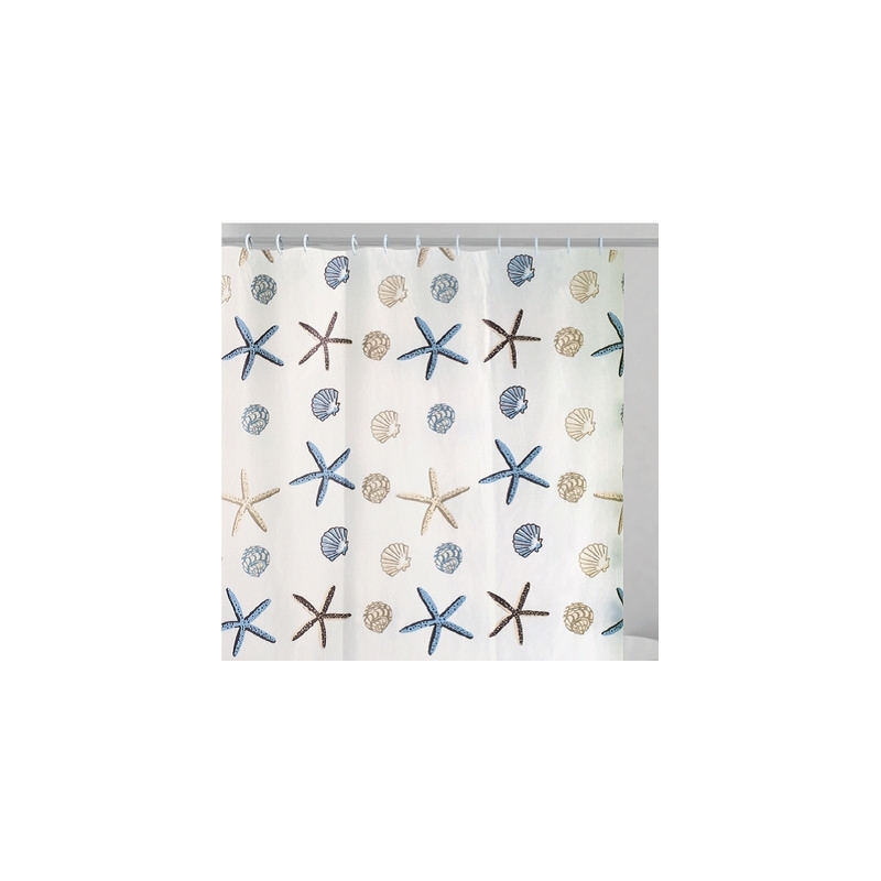 Tenda Per Doccia In Vinile Mod. Fondale - Cm 240x200 102-0471-240