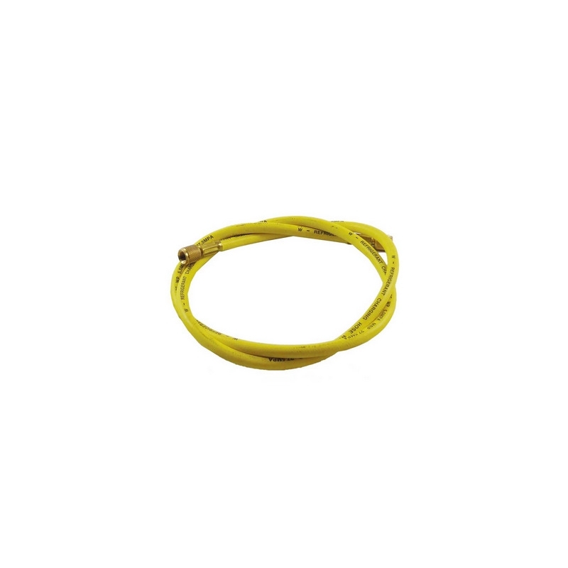 Tubo Flessibile Di Vuoto E Carica Basic Line Giallo 1/4"x1/4" - 1/4" X 1/4" Diritto 413-XC092