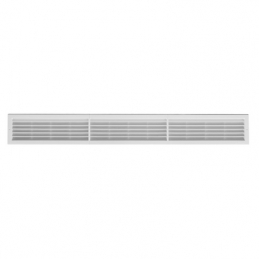 Griglia Da Incasso Con Rete L. 1042 X H. 130 Mm - Bianco 411-3835-BI