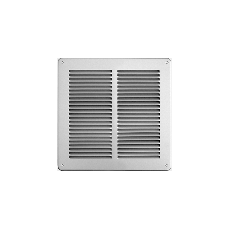 Griglia In Metallo Da Sovrapporre Con Rete L. 240 X H. 240 Mm - Alluminio Argento 411-4007-AA