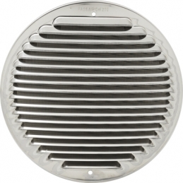 Griglia Tonda Da Sovrapporre In Metallo Con Rete D.230 Mm - Inox 411-4010-IX