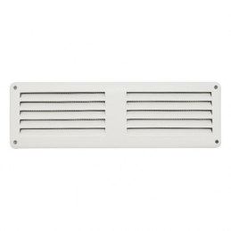 Griglia Da Sovrapporre In Metallo Con Rete L. 200 X H. 60 Mm - Allluminio Argento 411-4011-AA