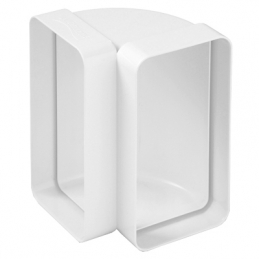 Curva Verticale In Abs Per Tubo Rettangolare - Mm 120x60 411-FCCV-126B