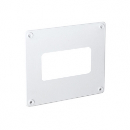 Copriforo In Abs Per Tubi Rettangolari - Mm 120x60 411-FCF1916-126B