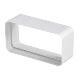 Giunto In Abs Per Tubo Di Aerazione Rettangolare - Mm 120x60 411-FCG-126B