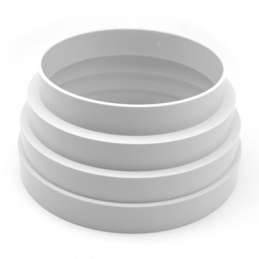 Cono Di Riduzione Mf In Abs 100-125mm Per Attacco Giunto - - 411-FCRC125B