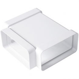 Raccordo A "t" In Abs Per Tubo Rettangolare - Mm 120x60 411-FCRT-126B